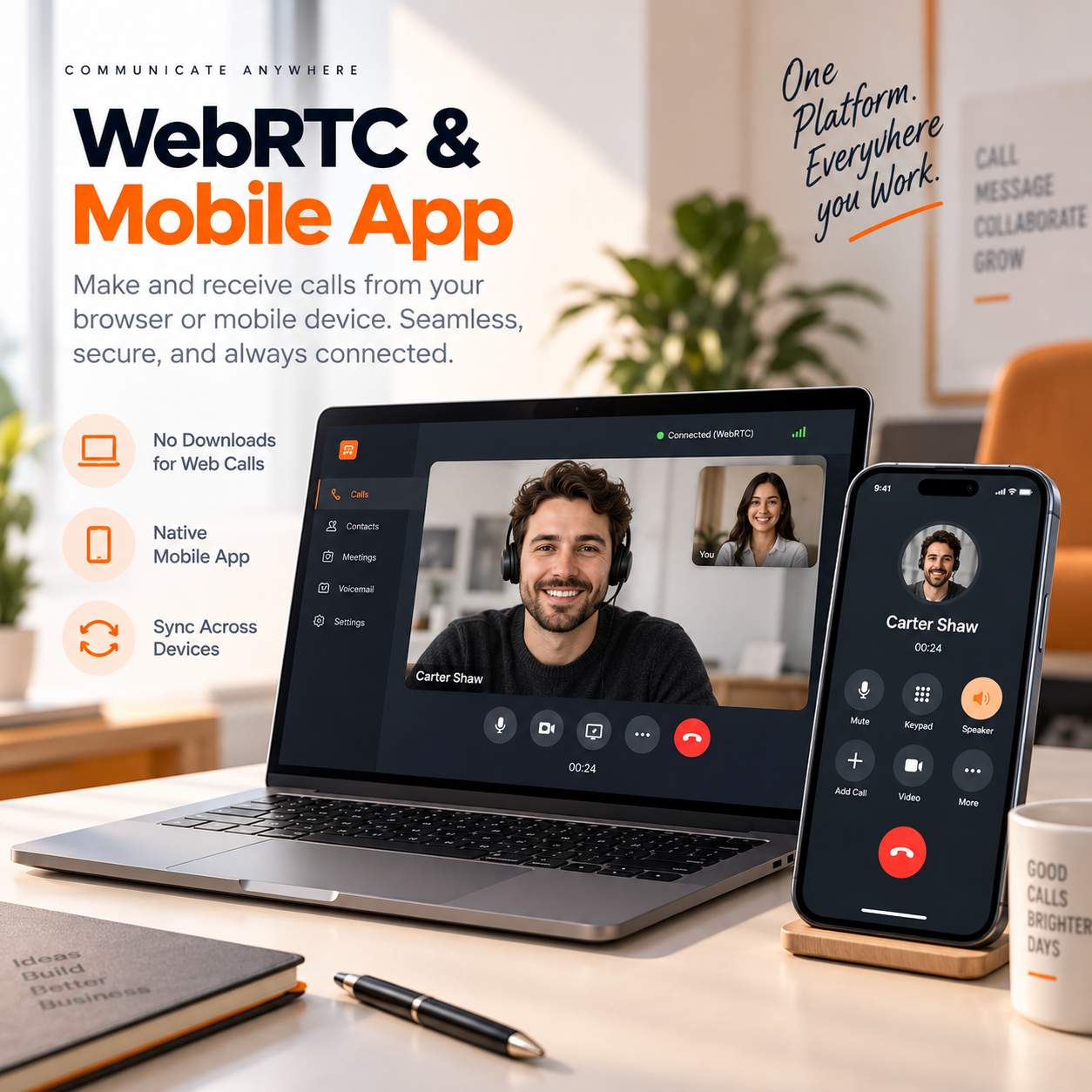 Your business line on every device